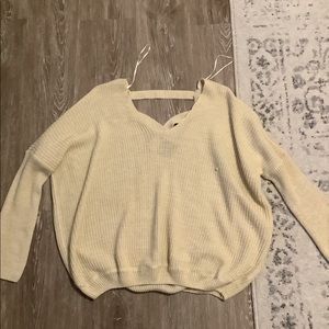Umgee cross back sweater